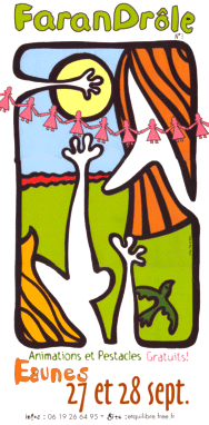 FaranDrôle Affiche 2003 © Et Qui Libre - Auteurs : Fab & Alex